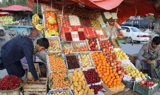 قیمت اقلام خوراکی در افغانستان صعودی شد