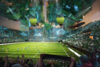 ساخت اولین ورزشگاه آسمانی جهان در عربستان