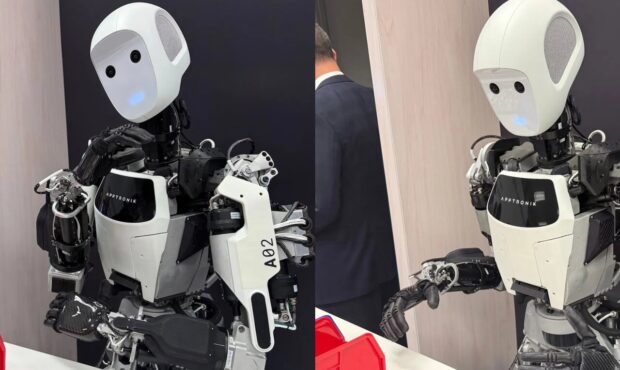 عرض اندام روباتها در نمایشگاه جهانی جیتکس ۲۰۲۵ در دبی عرض اندام روباتها در نمایشگاه جهانی جیتکس ۲۰۲۵ در دبی