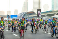 رویداد دوچرخه سواری دبی برگزار شد