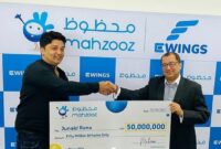 کسب ثروت ۵۰ میلیون درهمی یک راننده پاکستانی از لاتاری کسب ثروت ۵۰ میلیون درهمی یک راننده پاکستانی از لاتاری