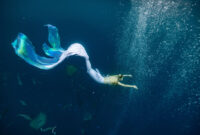 استخدام پری دریایی در هتل آتلانتیس دبی