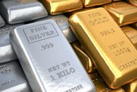 تداوم ریزش قیمتی فلزات گرانبها در بازار جهانی