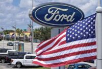 فروش جهانی فورد از بی‌وای دی عقب افتاد